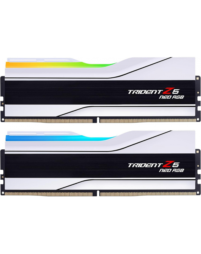 g.skill Pamięć PC - DDR5 32GB (2x16GB) Trident Neo AMD RGB 6400MHz CL30 White główny
