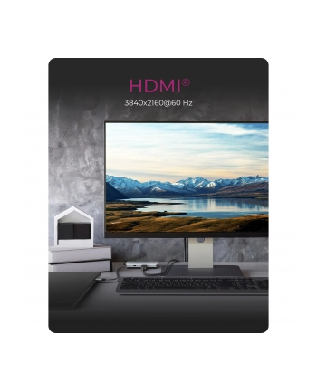 icybox Stacja dokująca IB-DK4022a-CPD 6w1, HDMI,USB,PD