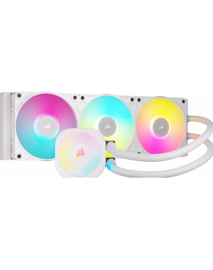 CORSAIR iCUE LINK TITAN 360 RX RGB White AIO, 360mm Radiator, Liquid CPU Cooler główny