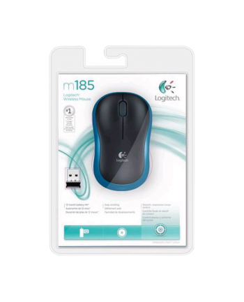 Logitech Wireless Mouse M185 Blue nr 2