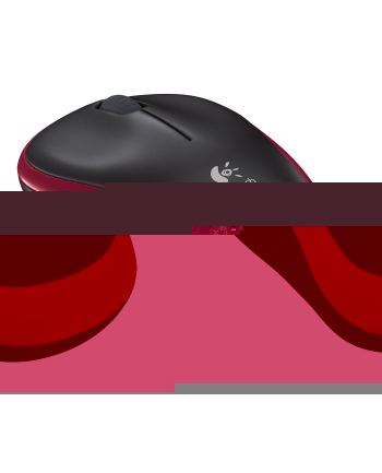 Logitech Wireless Mouse M185 Red