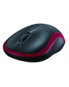 Logitech Wireless Mouse M185 Red - nr 50