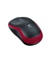 Logitech Wireless Mouse M185 Red - nr 12