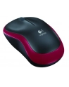 Logitech Wireless Mouse M185 Red - nr 16