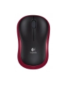Logitech Wireless Mouse M185 Red - nr 25