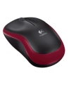 Logitech Wireless Mouse M185 Red - nr 30