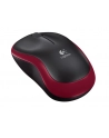 Logitech Wireless Mouse M185 Red - nr 32