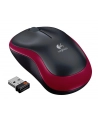 Logitech Wireless Mouse M185 Red - nr 39