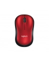Logitech Wireless Mouse M185 Red - nr 3