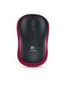 Logitech Wireless Mouse M185 Red - nr 47