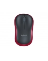 Logitech Wireless Mouse M185 Red - nr 49