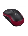 Logitech Wireless Mouse M185 Red - nr 5