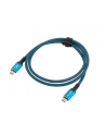lanberg Kabel USB-C M/M USB4 1.5M 240W 60HZ czarno-niebieski - nr 2