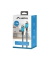 lanberg Kabel USB-C M/M USB4 1.5M 240W 60HZ czarno-niebieski - nr 4