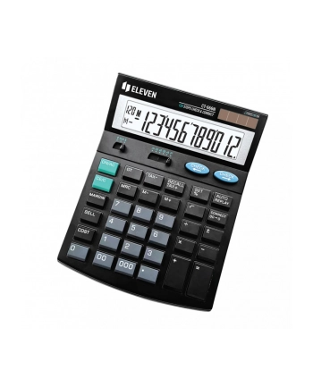 eleven Kalkulator biurowy CT666N czarny nr 1