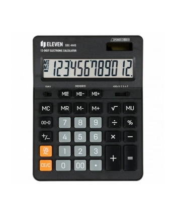 eleven Kalkulator biurowy SDC444S czarny nr 2