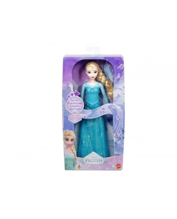 Disney Frozen Śpiewająca lalka księżniczka Elsa Kraina Lodu JDX52 MATTEL nr 1