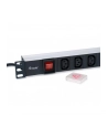 Equip Listwa zasilająca Steckdosenleiste 19''1HE8fach IEC320C14,1,8m Kabel,si (333310) - nr 15