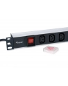 Equip Listwa zasilająca Steckdosenleiste 19''1HE8fach IEC320C14,1,8m Kabel,si (333310) - nr 2