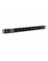 Equip Listwa zasilająca Steckdosenleiste 19''1HE8fach IEC320C14,1,8m Kabel,si (333310) - nr 9