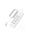 belkin Listwa przeciwprzepięciowa SurgePlus 8x schuko 1xUSB-A 1xUSB-C 900J 2m - nr 1
