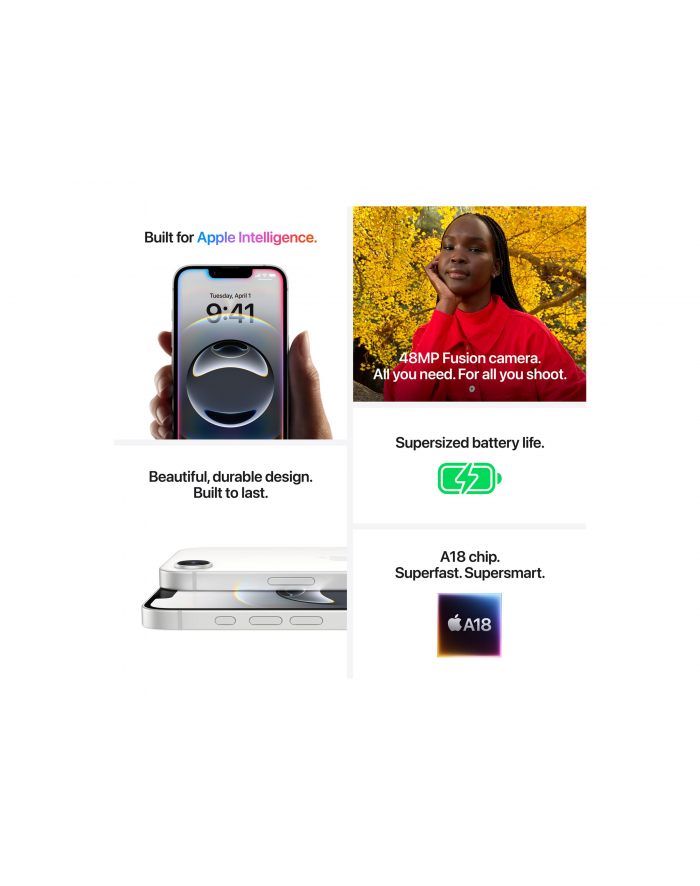 apple iPhone 16E 512GB czarny główny