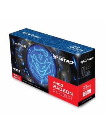 sapphire technology Karta graficzna Radeon RX 7900 XT NITRO+ Vapor-X 20GB GDDR6 320bit 2DP/2HDMI