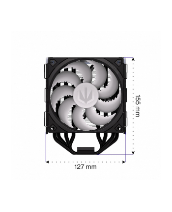 endorfy Chłodzenie procesora Fera 5 Black ARGB EY3A012