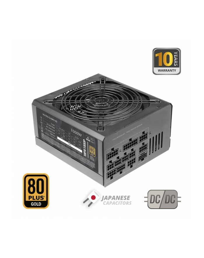 aerocool Zasilacz MARS MPB1000P 1000W ATX 3.1 80+ GOLD główny