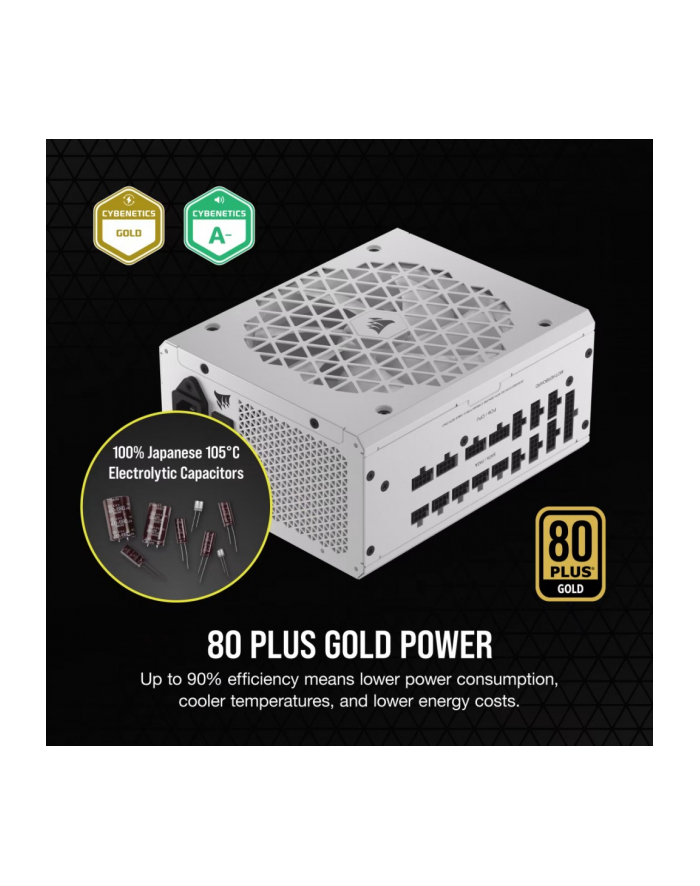 corsair Zasilacz RM1200X SHIFT 80+ GOLD ATX WHITE główny