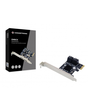 Karta sieciowa Conceptronic PCI Express Card 2-Port SATA III Adapt. int+ext (CSATA600EXI) nr 2