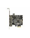 Delock Karta sieciowa PCIe-Card > 3x ect. FireWire B + int. A (89864) - nr 11