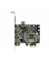 Delock Karta sieciowa PCIe-Card > 3x ect. FireWire B + int. A (89864) - nr 2