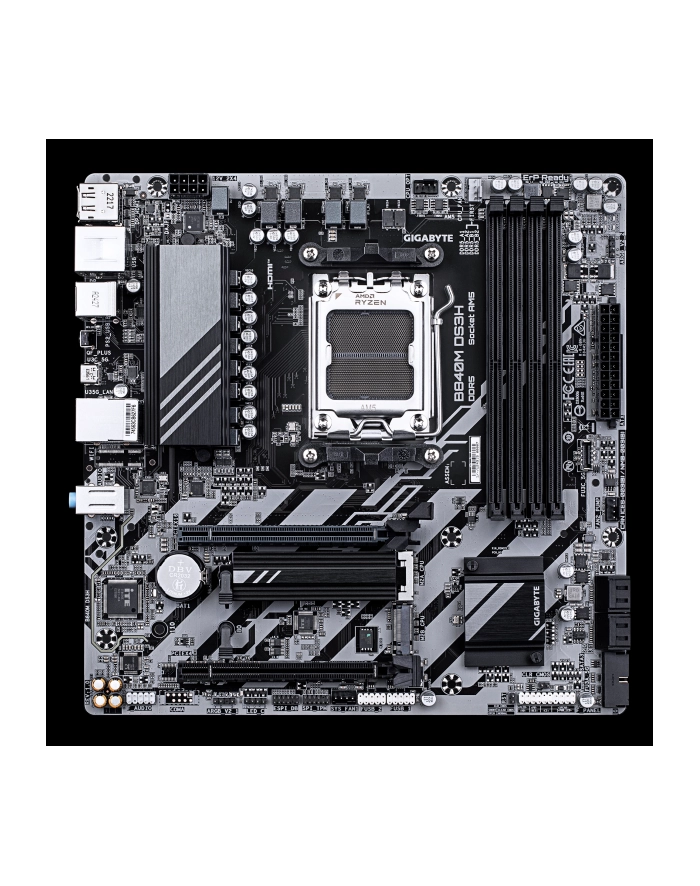 gigabyte Płyta główna B840M DS3H AM5 4DDR5 HDMI/2DP mATX główny