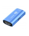 logilink Repeater HDMI, 8K/60HZ, HDCP2.3, Alu, niebieski - nr 1