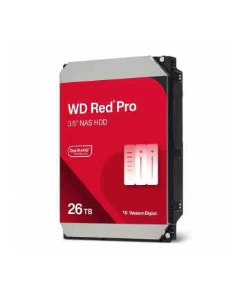 western digital WD Red Pro NAS 26TB SATA3 6GB/S 3.5inch HDD 7200 512M