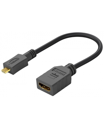 Premiumcord Flexi adaptér Hdmi Typ A samice micro Hdmi Typ D samec pro oh (KPHDMA35)