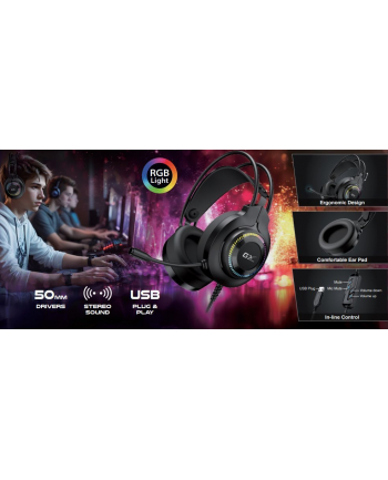 Genius GX GAMING HS-GX580U Czarne (31710028400)