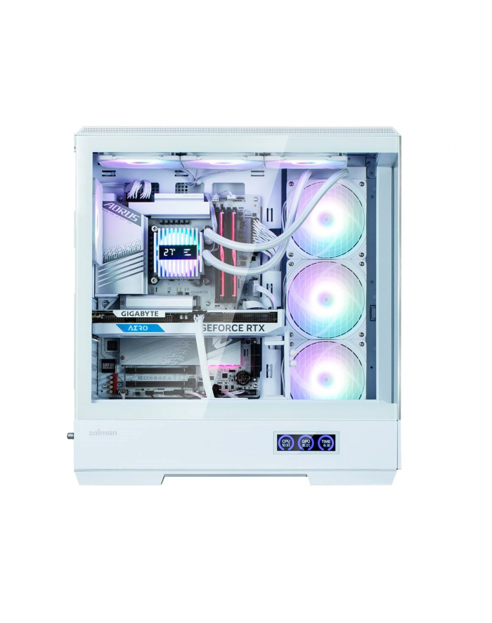 Zalman P50 Ds White Midi Tower Biały (P50DSWHITE) główny