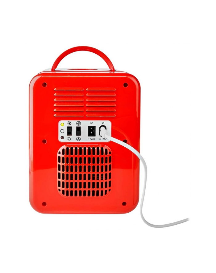 Nedis Kafr120Crd Przenośna Mini Lodówka 50W/230V Czerwona główny