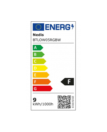 Nedis Oświetlenie Zewnętrzne Ścienne Led 8,5 W G Btlow05Rgbw