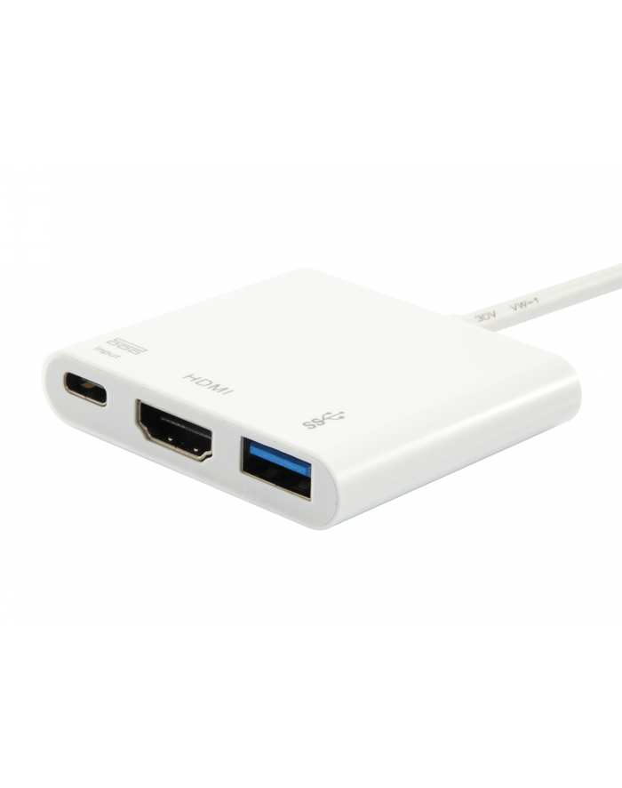 Equip Usbc St > Hdmi/Usbabu Pdadapter 0,15 Cm Biały główny