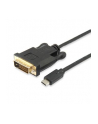 Equip Kabel Usb Adapterkabel C St Gt Dvi 1 8M Schwarz Polybeutel - nr 2