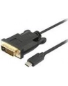 Equip Kabel Usb Adapterkabel C St Gt Dvi 1 8M Schwarz Polybeutel - nr 8