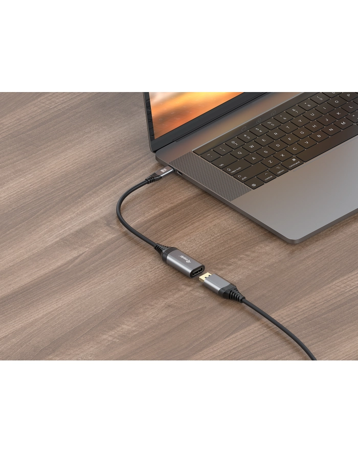 Equip Adapter AV Adapter USB-C -> DisplayPort 1.4 8K60Hz 0.15m gr (133493) główny
