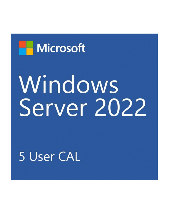 dell technologies DELL 1-pack of Windows Server 2025 Remote Desktop Serv User Cus Kit główny