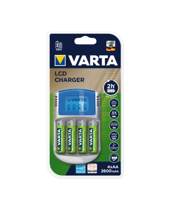 Ładowarka VARTA PP LCD CHARGER (+4xAA 2700&12V&USB)  - 1 szt nr 1