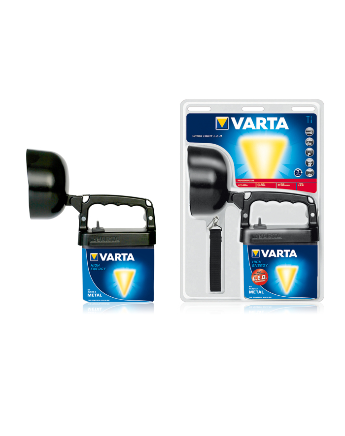 Latarka VARTA LED Work Light 435 (+1x4LR25 HE) - 1 szt główny