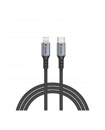 Kabel Verbatim USB-C(M) - Lightning 1,2m, 60W, czarny