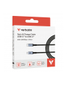 Kabel Verbatim USB-C(M) - USB-C(M) 1,2m, 60W, PD, czarny - nr 7